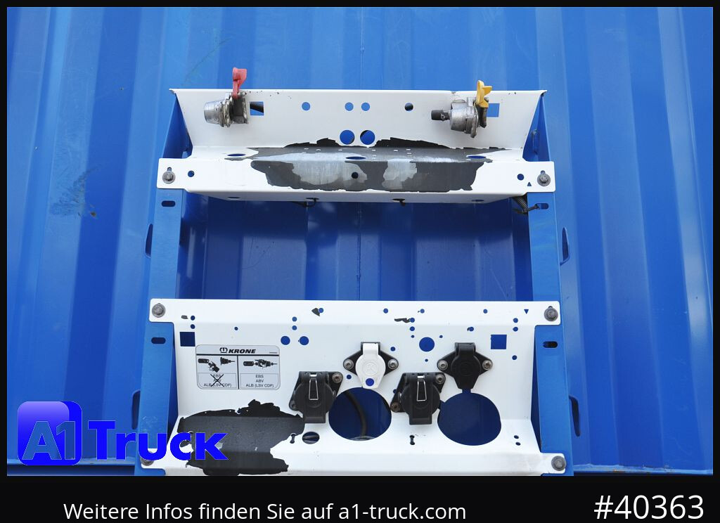 KRONE Megatrailer, Plateau, Liftachse, Staplerhalterung, - Platós félpótkocsi: 5 kép. KRONE Megatrailer, Plateau, Liftachse, Staplerhalterung, - Platós félpótkocsi: 5 kép.