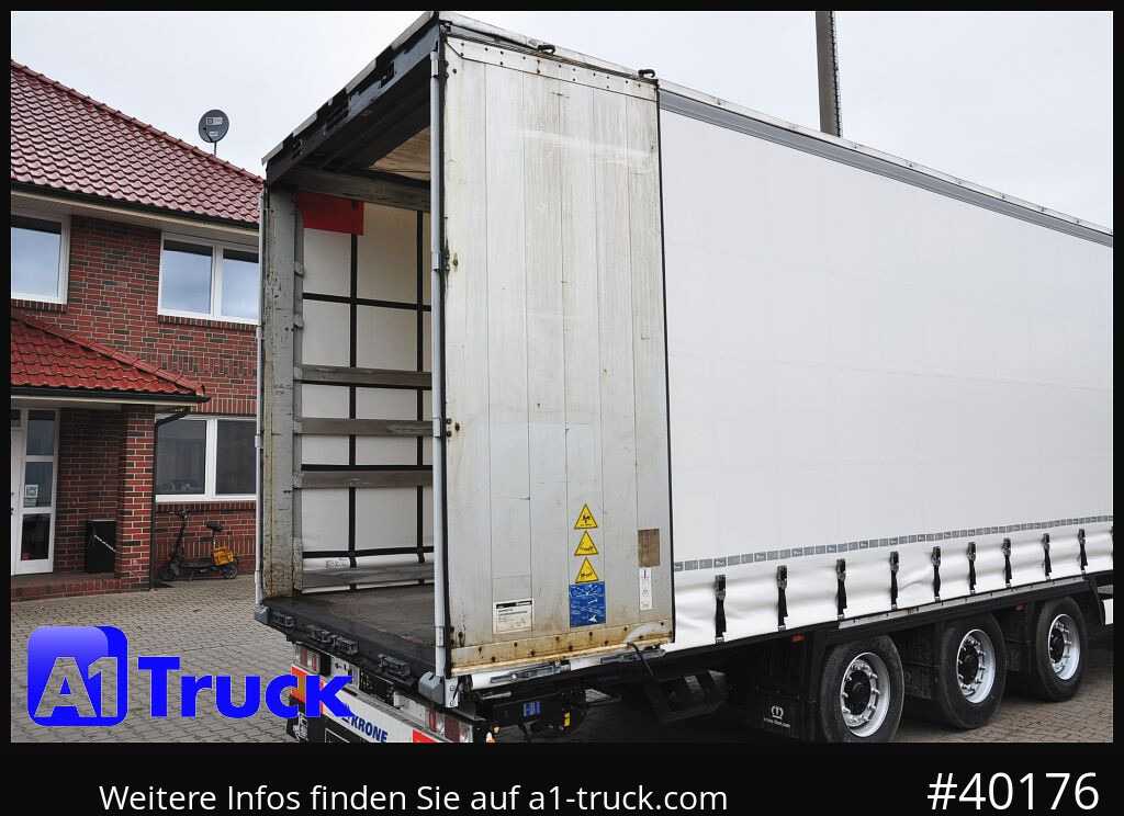 KRONE SD, Mega, neue Plane, Code XL, TÜV 11/2026 - Ponyvás félpótkocsi: 4 kép. KRONE SD, Mega, neue Plane, Code XL, TÜV 11/2026 - Ponyvás félpótkocsi: 4 kép.