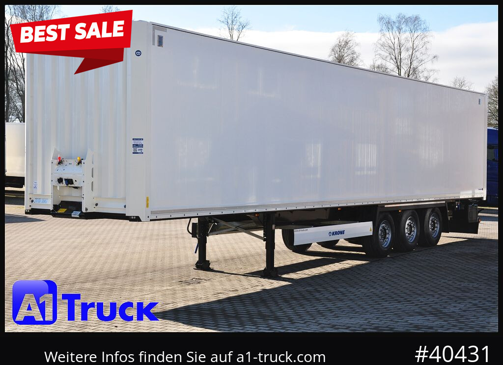 KRONE SD NEU, Lift, Code XL, VDI 2700, SOFORT - Félpótkocsi dobozos: 1 kép. KRONE SD NEU, Lift, Code XL, VDI 2700, SOFORT - Félpótkocsi dobozos: 1 kép.