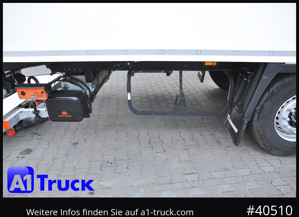 KRONE SD, TK SLX 300, LBW +Türen, 121 Bstd. - Félpótkocsi hűtős: 5 kép. KRONE SD, TK SLX 300, LBW +Türen, 121 Bstd. - Félpótkocsi hűtős: 5 kép.