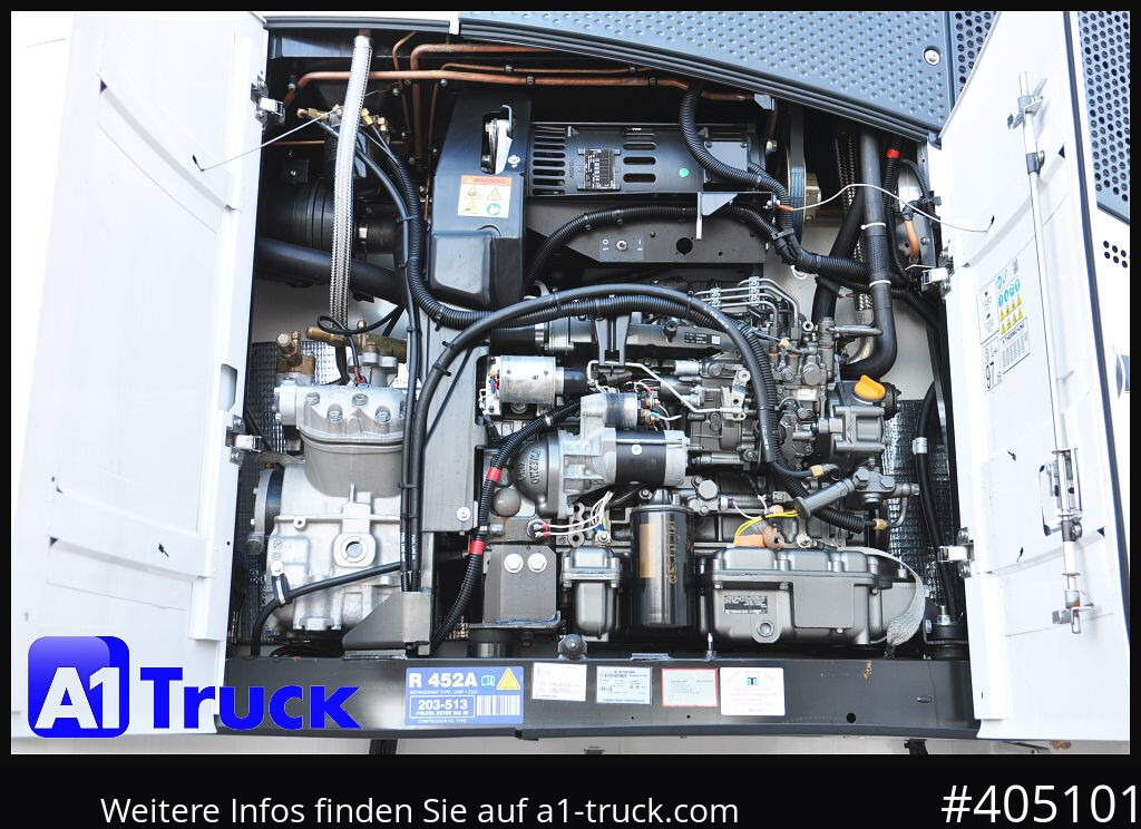 KRONE SD, TK SLX 300, LBW +Türen, 121 Bstd. - Félpótkocsi hűtős: 5 kép. KRONE SD, TK SLX 300, LBW +Türen, 121 Bstd. - Félpótkocsi hűtős: 5 kép.