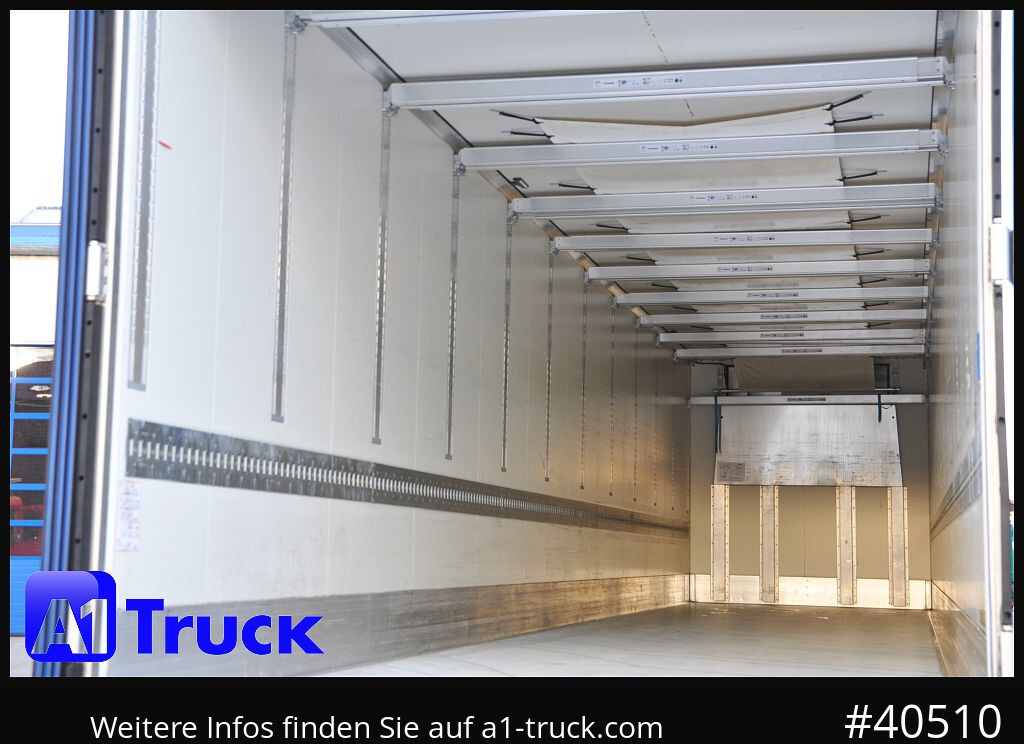 KRONE SD, TK SLX 300, LBW +Türen, 121 Bstd. - Félpótkocsi hűtős: 2 kép. KRONE SD, TK SLX 300, LBW +Türen, 121 Bstd. - Félpótkocsi hűtős: 2 kép.