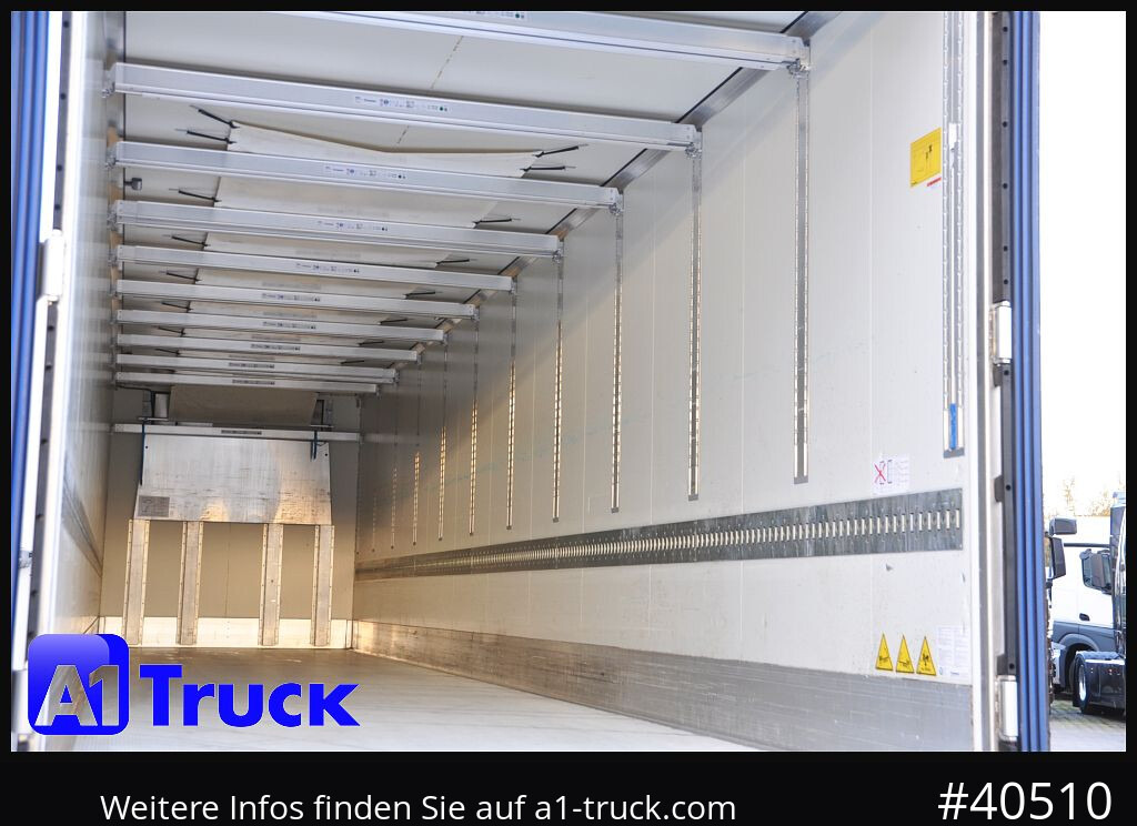 KRONE SD, TK SLX 300, LBW +Türen, 121 Bstd. - Félpótkocsi hűtős: 3 kép. KRONE SD, TK SLX 300, LBW +Türen, 121 Bstd. - Félpótkocsi hűtős: 3 kép.