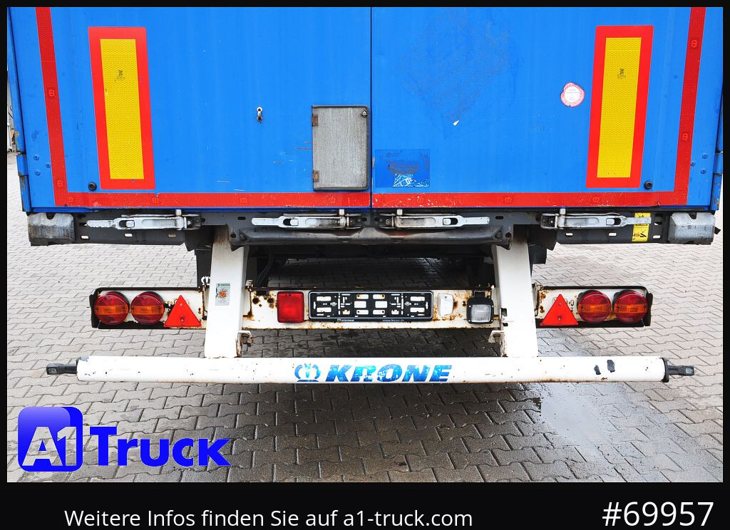KRONE SD Tautliner, Code XL, BPW, Coil, TÜV 04-2026 - Ponyvás félpótkocsi: 5 kép. KRONE SD Tautliner, Code XL, BPW, Coil, TÜV 04-2026 - Ponyvás félpótkocsi: 5 kép.