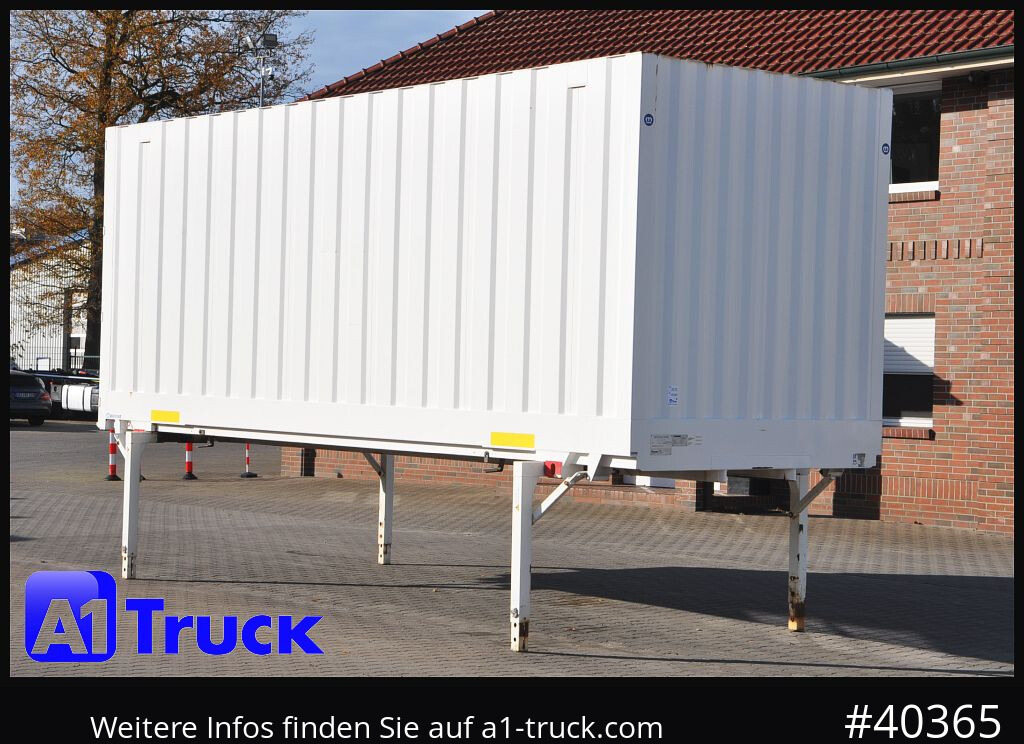 KRONE WB 7,45 Wechselbrücke, 2720mm innen, Portaltür - Doboz felépitmény: 5 kép. KRONE WB 7,45 Wechselbrücke, 2720mm innen, Portaltür - Doboz felépitmény: 5 kép.