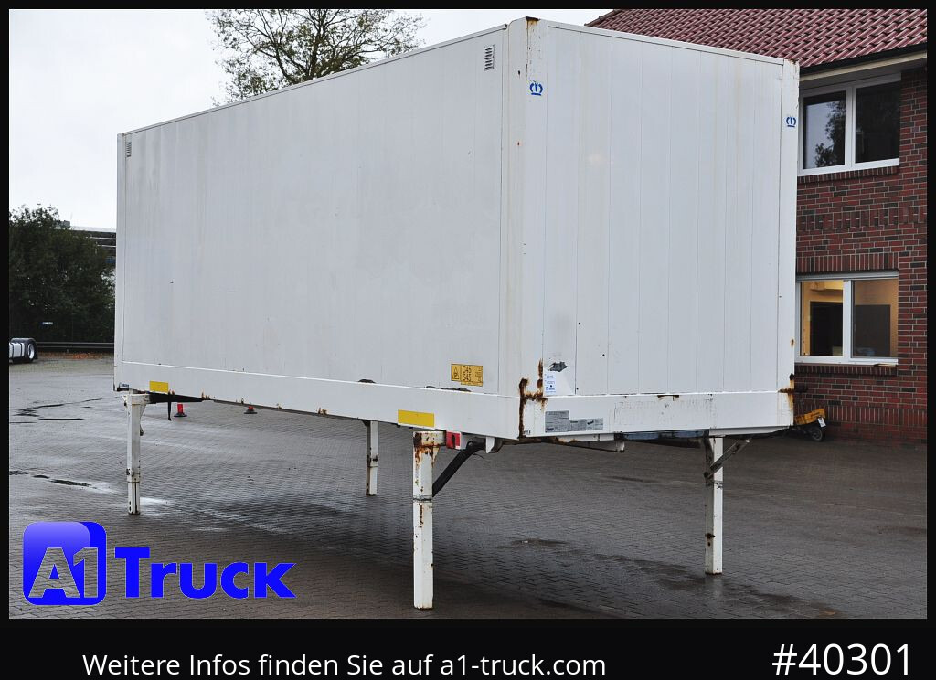 KRONE WB BDF 7,45 Koffer, 2720mm innen, Zurrösen - Doboz felépitmény: 1 kép. KRONE WB BDF 7,45 Koffer, 2720mm innen, Zurrösen - Doboz felépitmény: 1 kép.