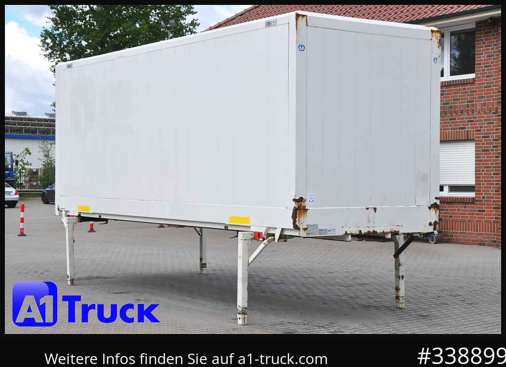 KRONE WB BDF 7,45 Koffer, 2750mm innen, mehrmals vorhanden - Doboz felépitmény: 1 kép. KRONE WB BDF 7,45 Koffer, 2750mm innen, mehrmals vorhanden - Doboz felépitmény: 1 kép.