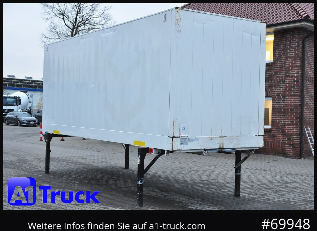 KRONE WB BDF 7,45 Koffer, 2800mm innen, Zurrösen - Doboz felépitmény: 1 kép. KRONE WB BDF 7,45 Koffer, 2800mm innen, Zurrösen - Doboz felépitmény: 1 kép.