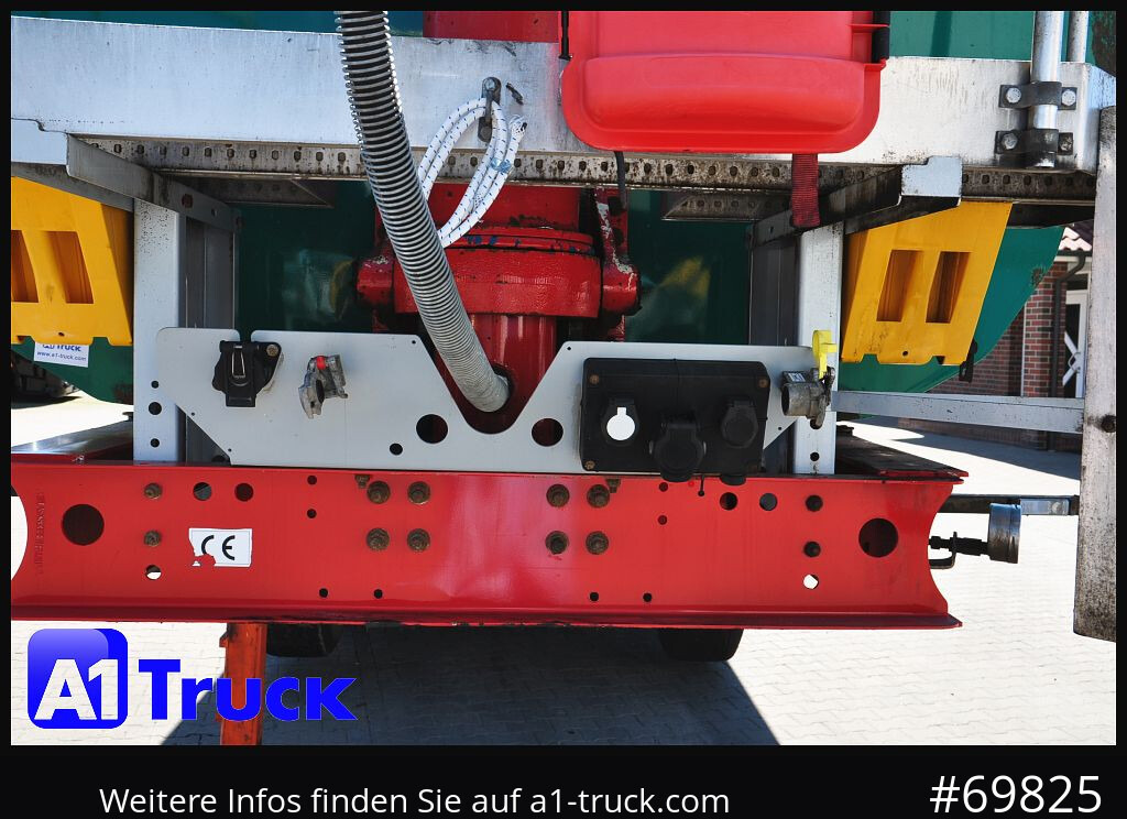 LANGENDORF SKS-HS 24-30, 26m³, Stahl Lift, Alufelgen, - Félpótkocsi billenőplatós: 4 kép. LANGENDORF SKS-HS 24-30, 26m³, Stahl Lift, Alufelgen, - Félpótkocsi billenőplatós: 4 kép.