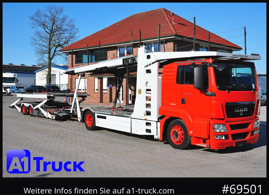 MAN 18.400 TGX, Autotransporter Kässbohrer, - Autószállító teherautó: 1 kép. MAN 18.400 TGX, Autotransporter Kässbohrer, - Autószállító teherautó: 1 kép.