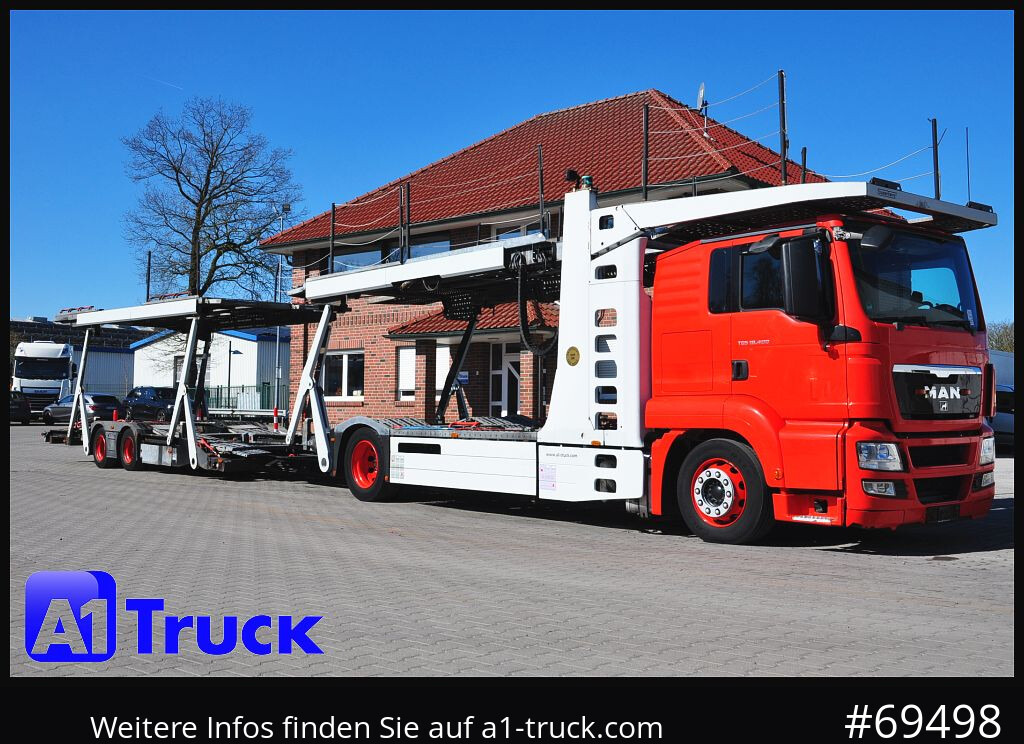MAN 18.400 TGX, Autotransporter Kässbohrer, - Autószállító teherautó: 1 kép. MAN 18.400 TGX, Autotransporter Kässbohrer, - Autószállító teherautó: 1 kép.