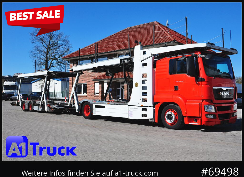 MAN 18.400 TGX, Autotransporter Kässbohrer, - Autószállító teherautó: 1 kép. MAN 18.400 TGX, Autotransporter Kässbohrer, - Autószállító teherautó: 1 kép.