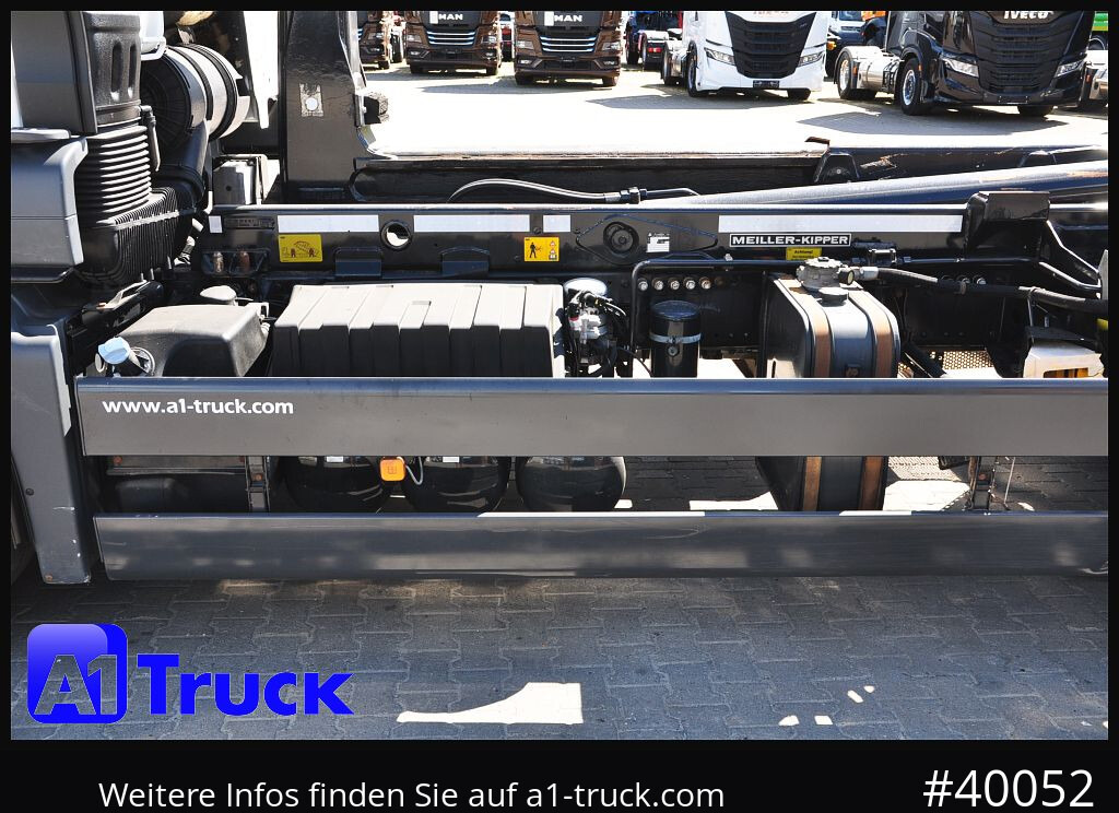 MAN TGS 26.440 BL 6x4 Meiller RK 20.70, Intarder - Horgos rakodó teherautó: 2 kép. MAN TGS 26.440 BL 6x4 Meiller RK 20.70, Intarder - Horgos rakodó teherautó: 2 kép.