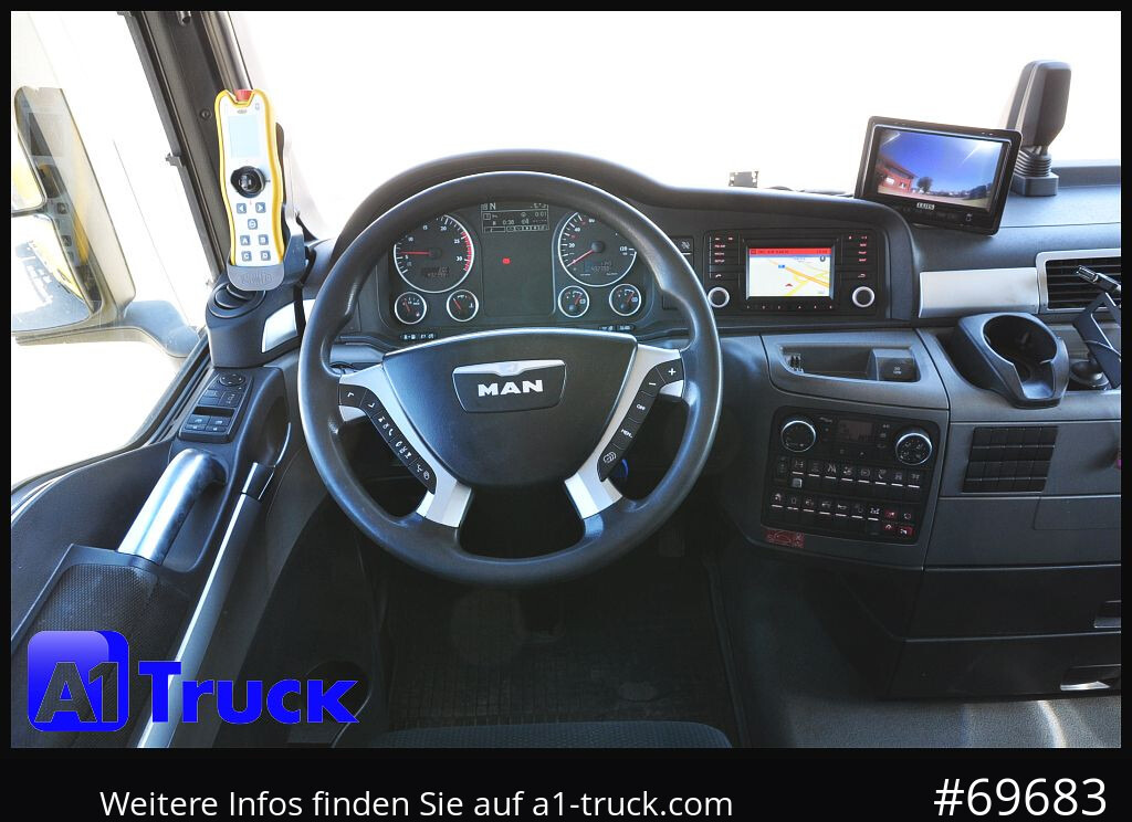 MAN TGX 26,500, Meiller,Funk, Lift-Lenk - Horgos rakodó teherautó: 5 kép. MAN TGX 26,500, Meiller,Funk, Lift-Lenk - Horgos rakodó teherautó: 5 kép.