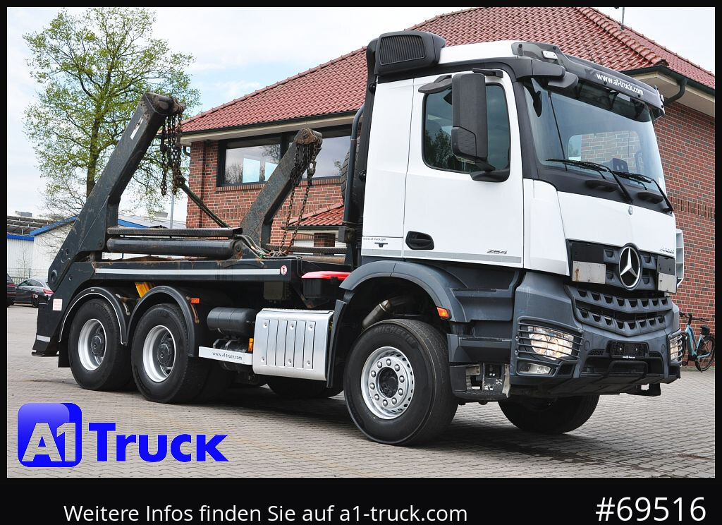 MERCEDES-BENZ 2645 Arcos 6x4 Klima AHK, - Konténerszállító: 1 kép. MERCEDES-BENZ 2645 Arcos 6x4 Klima AHK, - Konténerszállító: 1 kép.