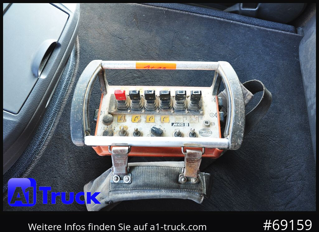 MERCEDES-BENZ Actros 1844 MP3, Kran MKG 291 HP 5+3 Funk, TÜV 06/2026 - Darus autó: 5 kép. MERCEDES-BENZ Actros 1844 MP3, Kran MKG 291 HP 5+3 Funk, TÜV 06/2026 - Darus autó: 5 kép.