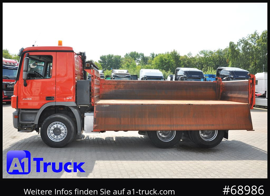 Billenőplatós teherautó MERCEDES-BENZ Actros 2655 ,V8, 6x4  Meiller Klima , EPS: 14 kép.