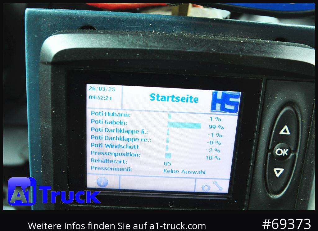 MERCEDES-BENZ Antos 2533, HS Millenium XXL37 Überkopflader, - Szemetesautó: 5 kép. MERCEDES-BENZ Antos 2533, HS Millenium XXL37 Überkopflader, - Szemetesautó: 5 kép.