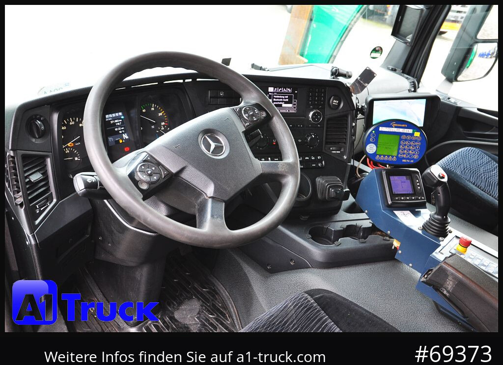 MERCEDES-BENZ Antos 2533, HS Millenium XXL37 Überkopflader, - Szemetesautó: 2 kép. MERCEDES-BENZ Antos 2533, HS Millenium XXL37 Überkopflader, - Szemetesautó: 2 kép.