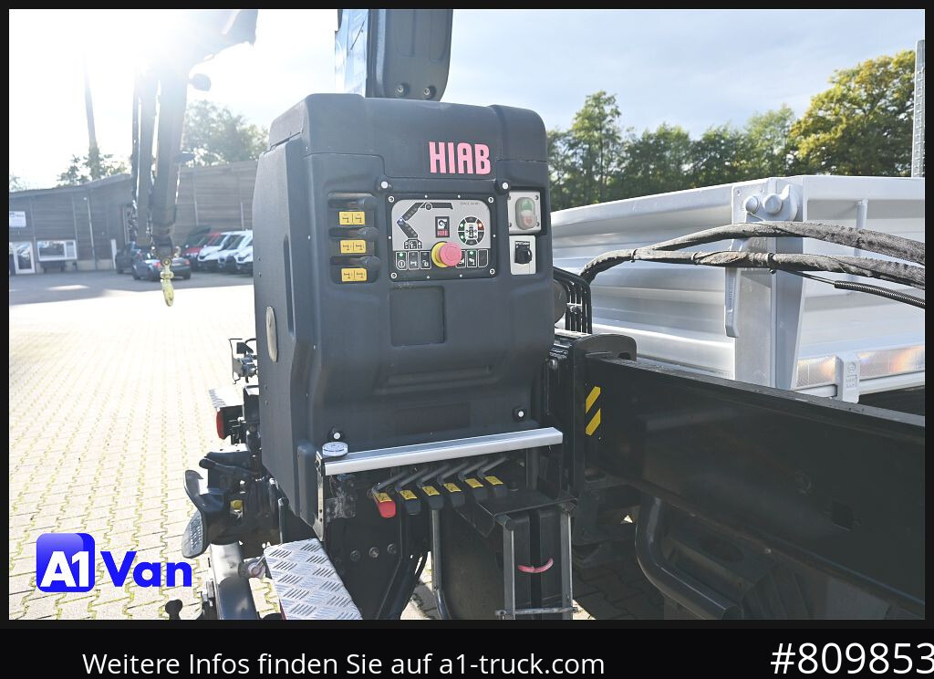 MERCEDES-BENZ Atego 816 Kipper Kran, Hiab, AHK, Klima - Billenőplatós teherautó, Darus autó: 2 kép. MERCEDES-BENZ Atego 816 Kipper Kran, Hiab, AHK, Klima - Billenőplatós teherautó, Darus autó: 2 kép.