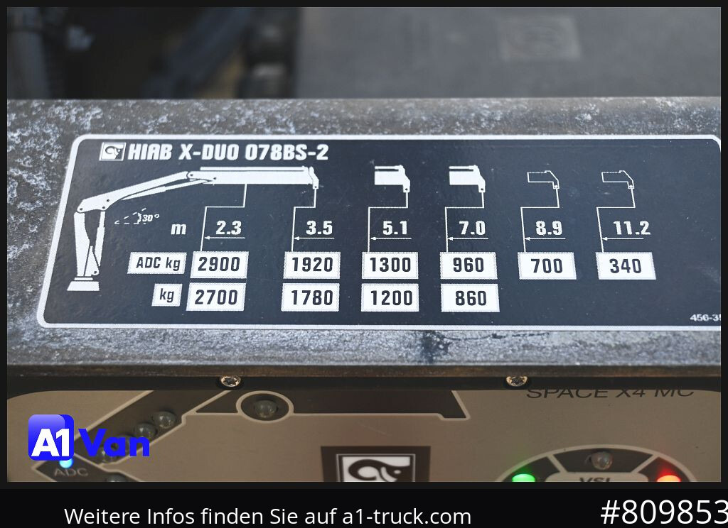 MERCEDES-BENZ Atego 816 Kipper Kran, Hiab, AHK, Klima - Billenőplatós teherautó, Darus autó: 3 kép. MERCEDES-BENZ Atego 816 Kipper Kran, Hiab, AHK, Klima - Billenőplatós teherautó, Darus autó: 3 kép.