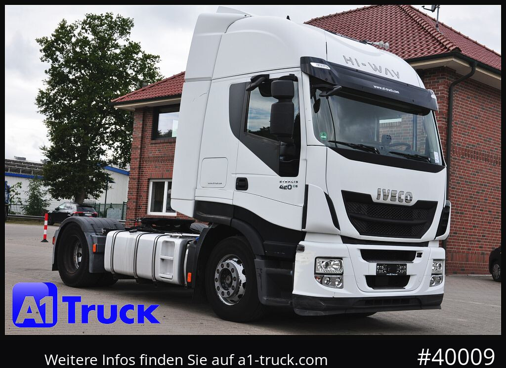 IVECO Stralis 420, ZF-Intarder 2x Tank, - Nyergesvontató: 1 kép. IVECO Stralis 420, ZF-Intarder 2x Tank, - Nyergesvontató: 1 kép.