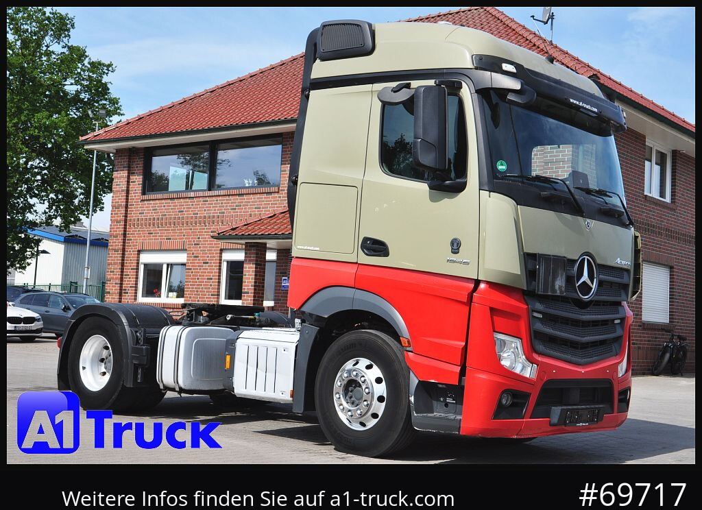MERCEDES-BENZ Actros 1846 BL Alu, Navi, Kipphydraulik, - Nyergesvontató: 1 kép. MERCEDES-BENZ Actros 1846 BL Alu, Navi, Kipphydraulik, - Nyergesvontató: 1 kép.