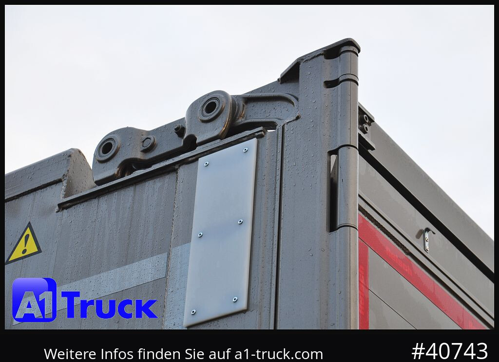 REISCH RHKS, Alu 50m³, NEU Kombitüren, Lift Alu, LED - Félpótkocsi billenőplatós: 2 kép. REISCH RHKS, Alu 50m³, NEU Kombitüren, Lift Alu, LED - Félpótkocsi billenőplatós: 2 kép.