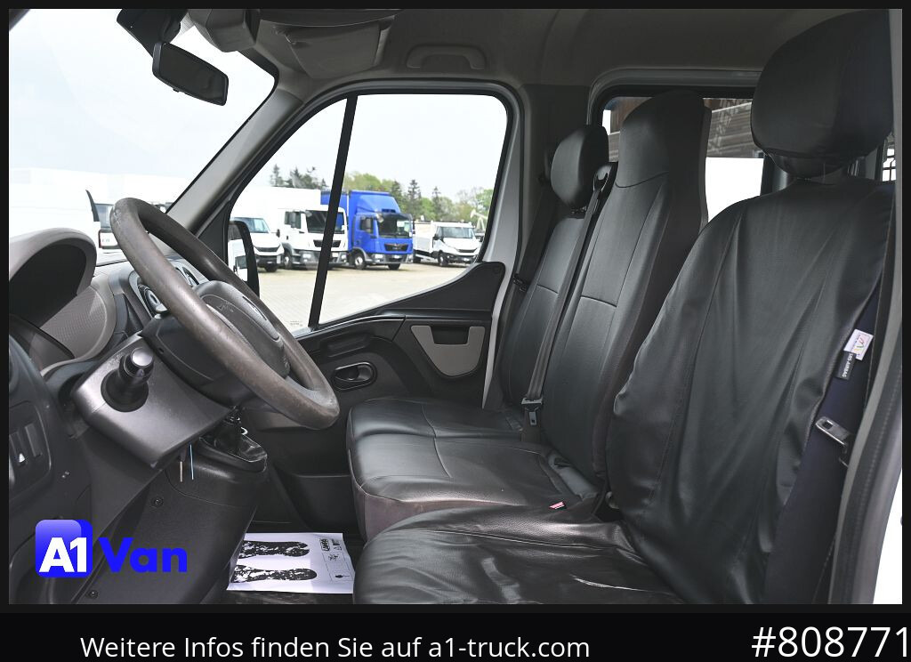 RENAULT Master Pritsche Doka, AHK 3,5Tonnen , Klima, Luftfederung - Platós kisteherautó: 3 kép. RENAULT Master Pritsche Doka, AHK 3,5Tonnen , Klima, Luftfederung - Platós kisteherautó: 3 kép.