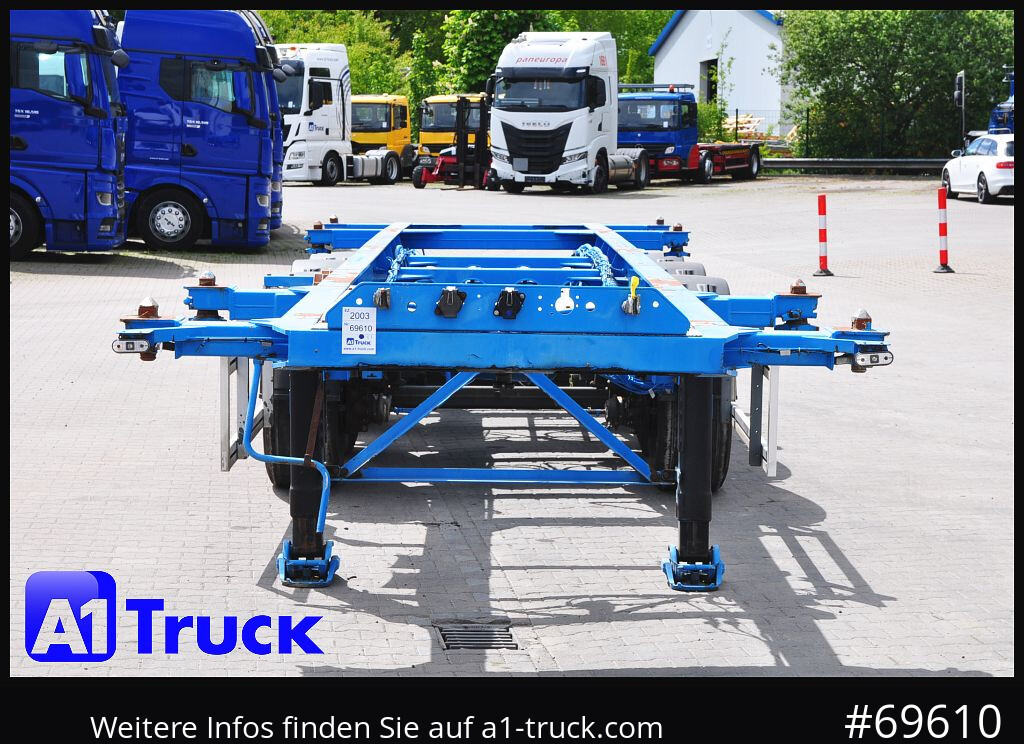ROHR ADR, Alufelgen, 20- 30 Fuss Container - Félpótkocsi cserefelépítményes: 2 kép. ROHR ADR, Alufelgen, 20- 30 Fuss Container - Félpótkocsi cserefelépítményes: 2 kép.