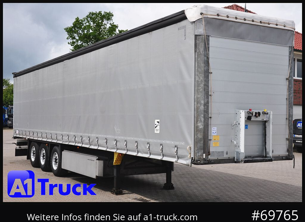 SCHMITZ SD Tautliner, Coil, Code XL,verzinkt, Liftachse, 1 Vorbesitzer - Ponyvás félpótkocsi: 1 kép. SCHMITZ SD Tautliner, Coil, Code XL,verzinkt, Liftachse, 1 Vorbesitzer - Ponyvás félpótkocsi: 1 kép.