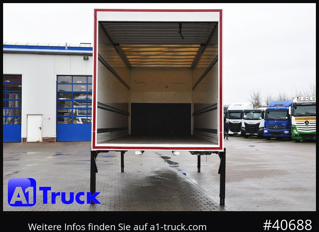 SPIER WB Koffer, 7,45, guter Zustand, verzinkt, Rolltor - Doboz felépitmény: 2 kép. SPIER WB Koffer, 7,45, guter Zustand, verzinkt, Rolltor - Doboz felépitmény: 2 kép.