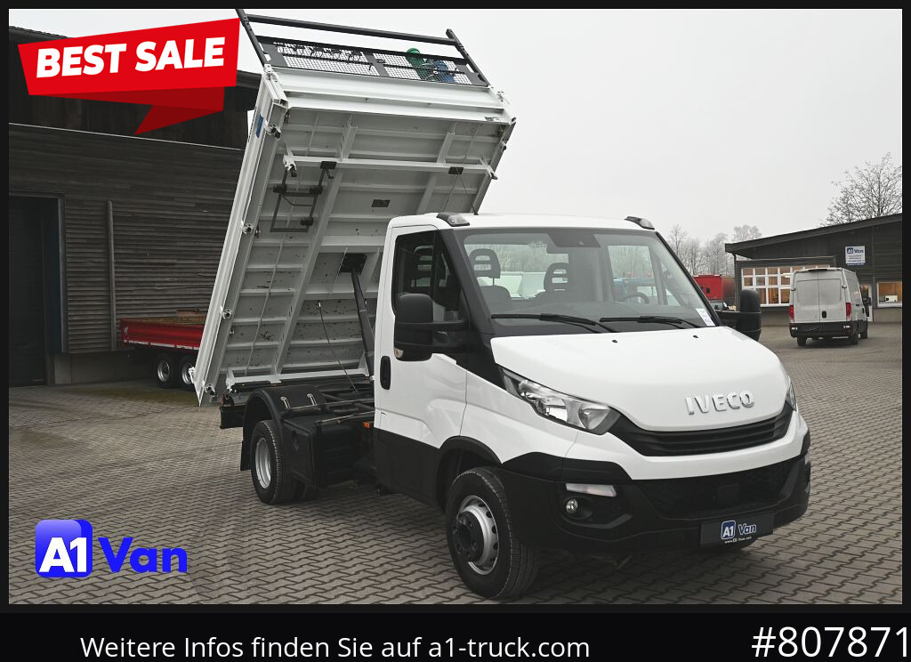 IVECO Daily 70C18 Kipper, AHK, Klima, Meiller - Teherautó: 1 kép. IVECO Daily 70C18 Kipper, AHK, Klima, Meiller - Teherautó: 1 kép.
