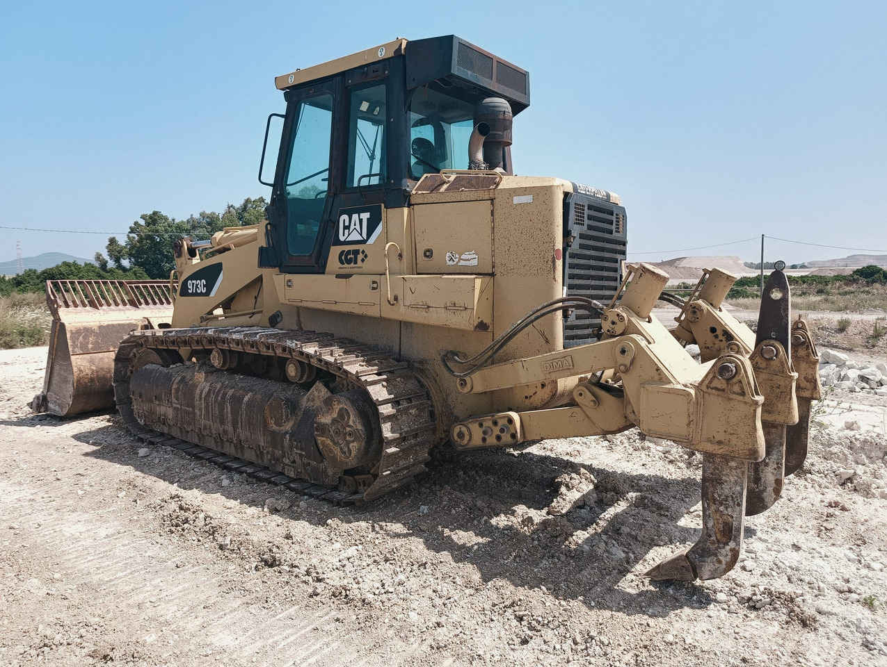 Caterpillar 973C Pala cingolata in ottime condizioni. - Lánctalpas homlokrakodó: 3 kép. Caterpillar 973C Pala cingolata in ottime condizioni. - Lánctalpas homlokrakodó: 3 kép.