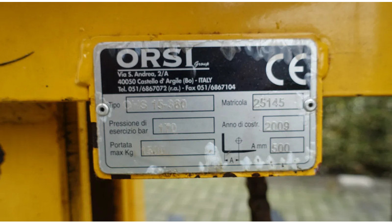 ORSI OHS 15-380 Hefmast met 3 punts aansluiting - Adapterek - Mezőgazdasági gépek: 4 kép. ORSI OHS 15-380 Hefmast met 3 punts aansluiting - Adapterek - Mezőgazdasági gépek: 4 kép.