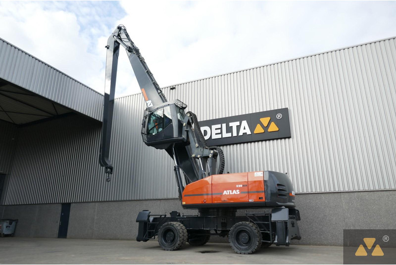 Atlas 520MH - Hulladék kotró: 4 kép. Atlas 520MH - Hulladék kotró: 4 kép.