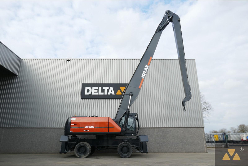 Atlas 520MH - Hulladék kotró: 2 kép. Atlas 520MH - Hulladék kotró: 2 kép.