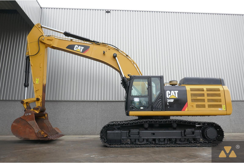 Caterpillar 349FL - Lánctalpas kotró: 1 kép. Caterpillar 349FL - Lánctalpas kotró: 1 kép.