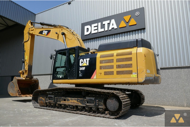 Caterpillar 349FL - Lánctalpas kotró: 4 kép. Caterpillar 349FL - Lánctalpas kotró: 4 kép.
