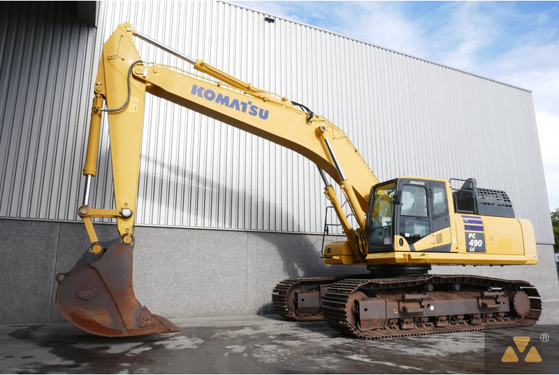 Komatsu PC490LC-11 - Lánctalpas kotró: 3 kép. Komatsu PC490LC-11 - Lánctalpas kotró: 3 kép.