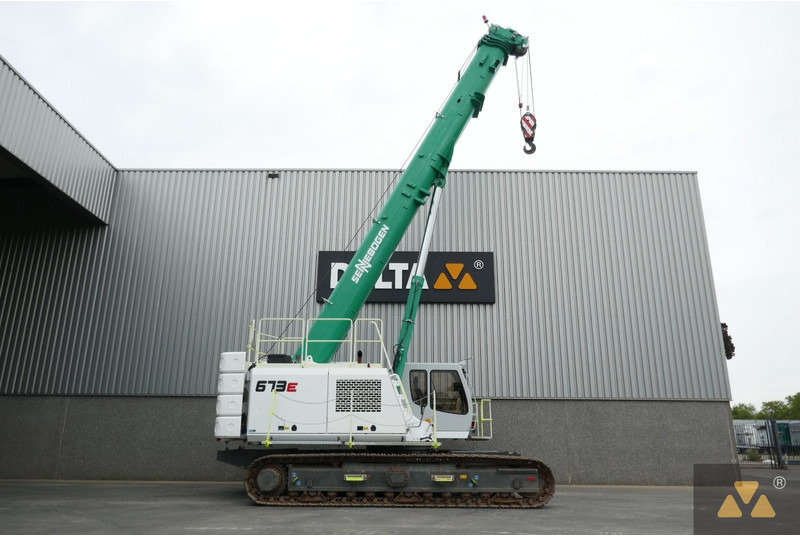 Sennebogen 673E - Lánctalpas daru: 2 kép. Sennebogen 673E - Lánctalpas daru: 2 kép.