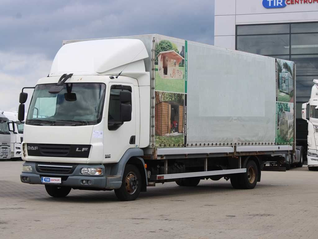 DAF FA LF 45.160, EURO 5 - Ponyvás teherautó: 1 kép. DAF FA LF 45.160, EURO 5 - Ponyvás teherautó: 1 kép.