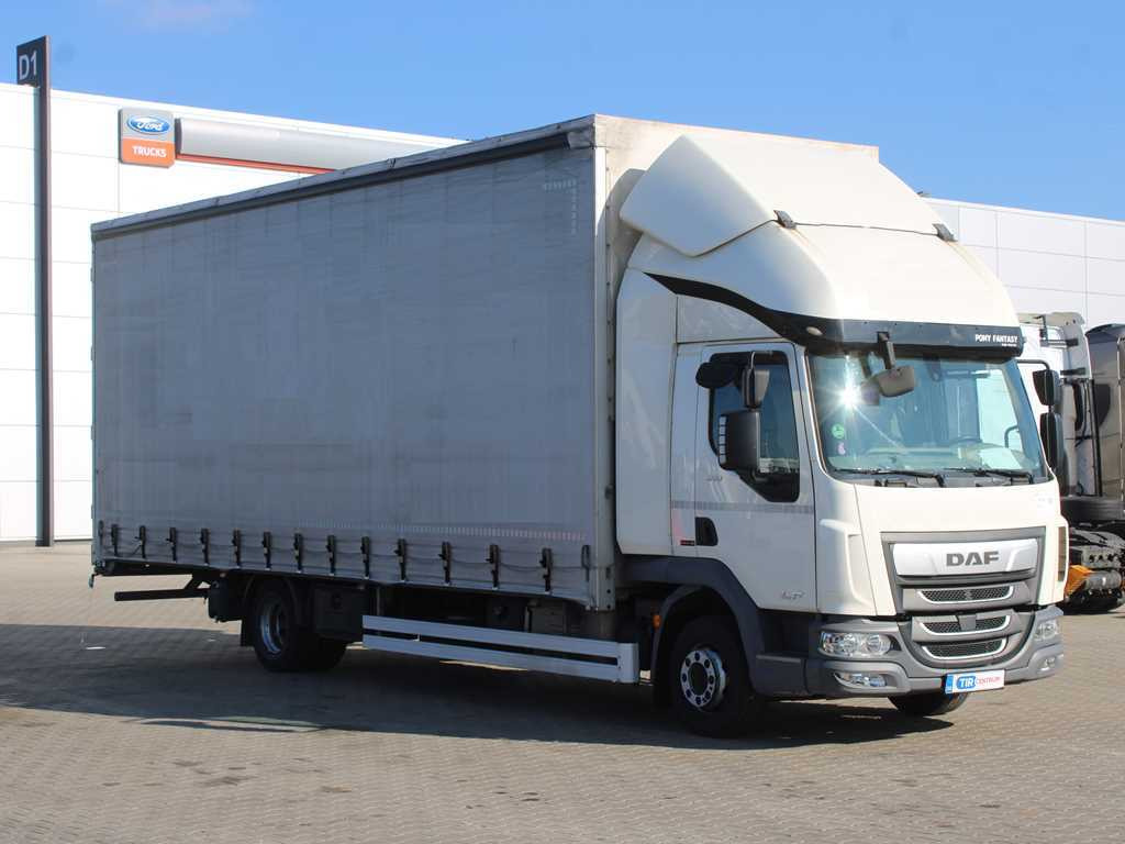 DAF LF 210, EURO 6, SLEEPING BODY - Ponyvás teherautó: 3 kép. DAF LF 210, EURO 6, SLEEPING BODY - Ponyvás teherautó: 3 kép.