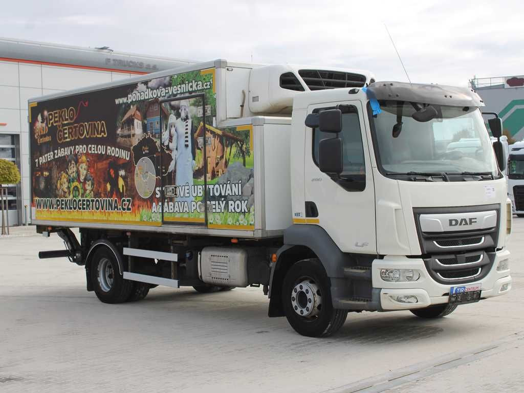 DAF LF 260 FA, EURO 6, TAIL LIFT,PNEU 80%,MOTO CLIMA - Hűtős teherautó: 2 kép. DAF LF 260 FA, EURO 6, TAIL LIFT,PNEU 80%,MOTO CLIMA - Hűtős teherautó: 2 kép.