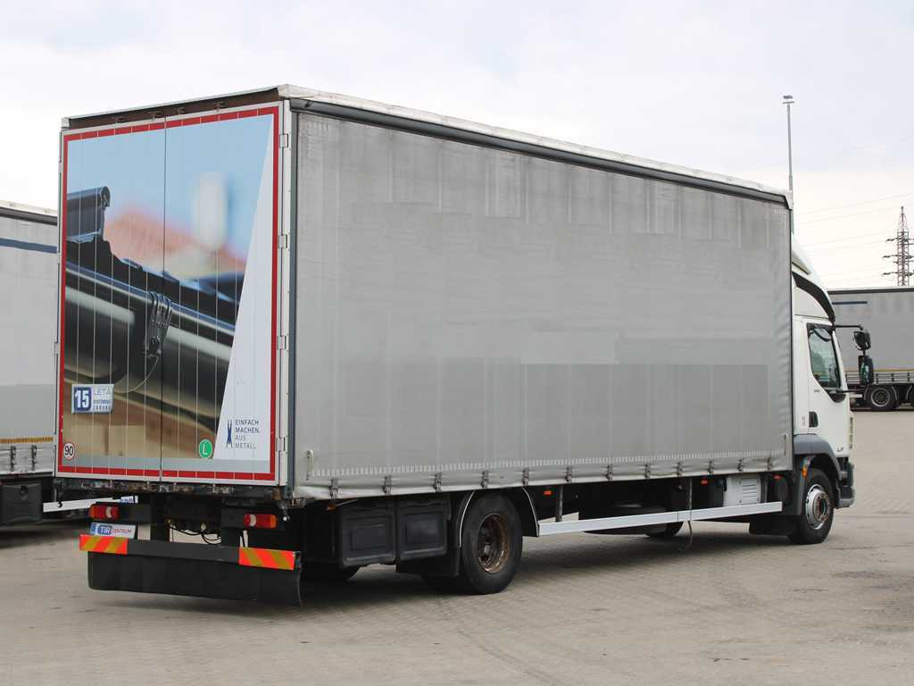 DAF LF 290 FA, EURO 6, SLEEPING BODY - Ponyvás teherautó: 4 kép. DAF LF 290 FA, EURO 6, SLEEPING BODY - Ponyvás teherautó: 4 kép.