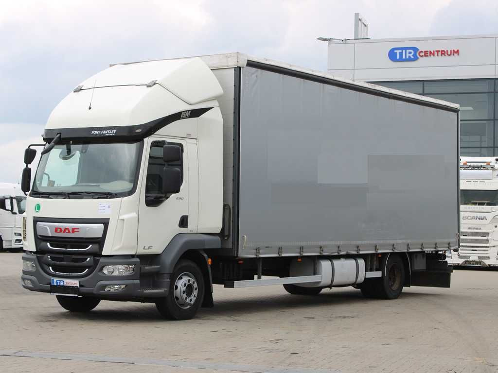 DAF LF 290 FA, EURO 6, SLEEPING CABIN - Ponyvás teherautó: 1 kép. DAF LF 290 FA, EURO 6, SLEEPING CABIN - Ponyvás teherautó: 1 kép.