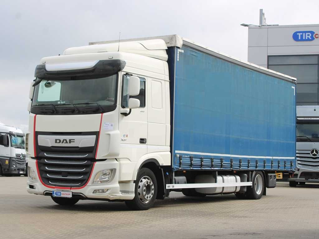 DAF XF 450, EURO 6, SECONDARY AIR CONDITIONIG - Ponyvás teherautó: 1 kép. DAF XF 450, EURO 6, SECONDARY AIR CONDITIONIG - Ponyvás teherautó: 1 kép.