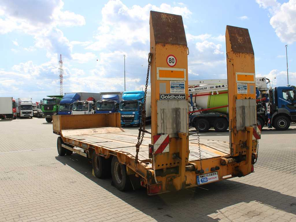 Goldhofer TU 3-24/80, DRIVEWAYS - Pótkocsi mélybölcsős: 5 kép. Goldhofer TU 3-24/80, DRIVEWAYS - Pótkocsi mélybölcsős: 5 kép.