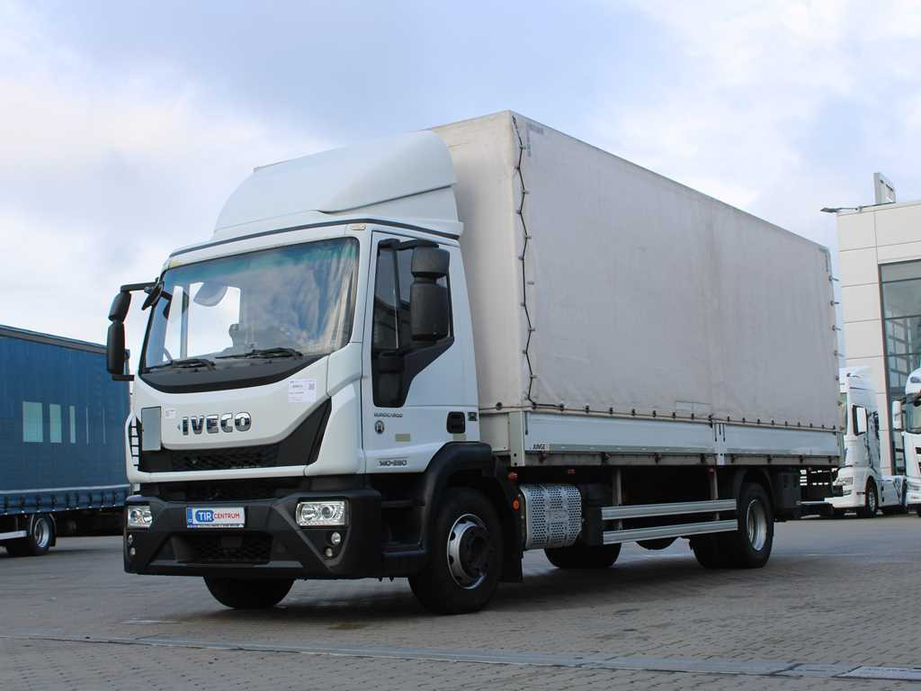 Iveco 140-280E, HYDRAULIC FRONT, SIDE BOARD, EURO 6 - Ponyvás teherautó: 1 kép. Iveco 140-280E, HYDRAULIC FRONT, SIDE BOARD, EURO 6 - Ponyvás teherautó: 1 kép.