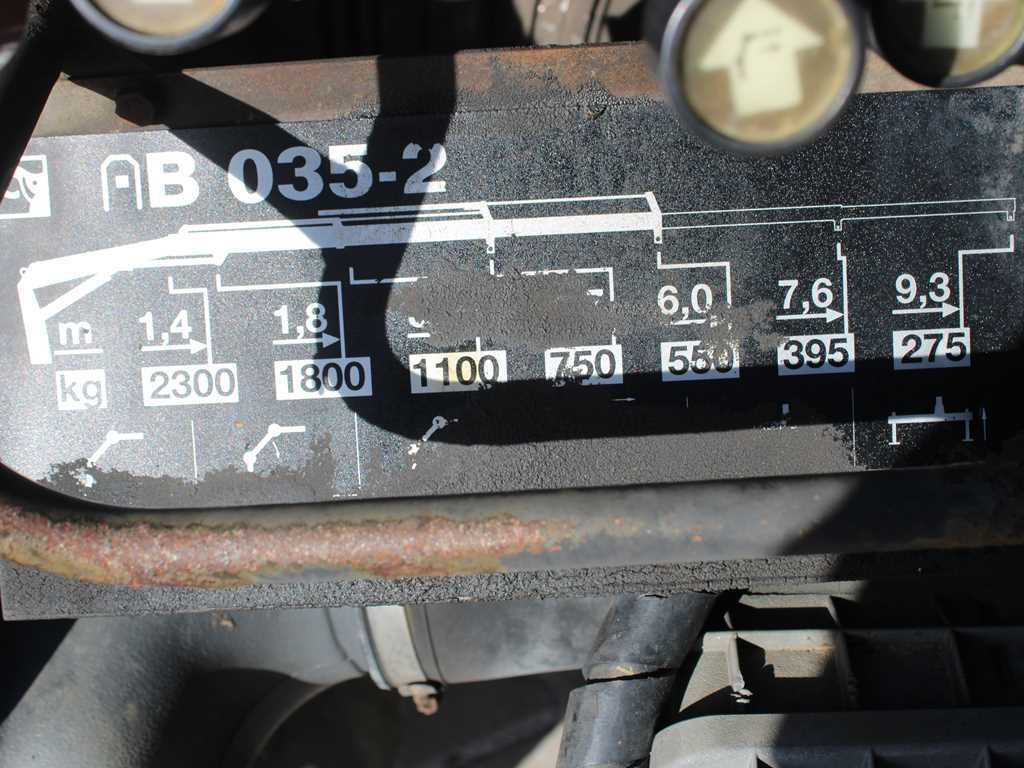 Platós teherautó, Darus autó Iveco EUROCARGO 100E17, EURO 3, HYDRAULIC ARM HIAB 035-2: 7 kép.